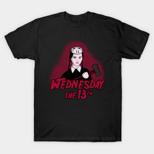 Wednesday The 13th T-Shirt by Raffiti